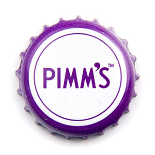 Pimm's purple crown cap
